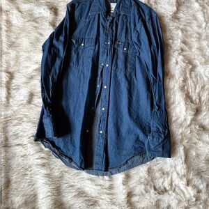 Wrangler Classic Indigo Denim Shirt